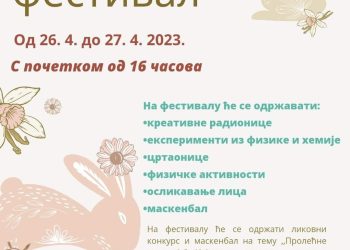 Učenička zadruga „Oplenačka vizija 2019″ organizuje Uskršnji festival od 26.4. do 27.4. 2023