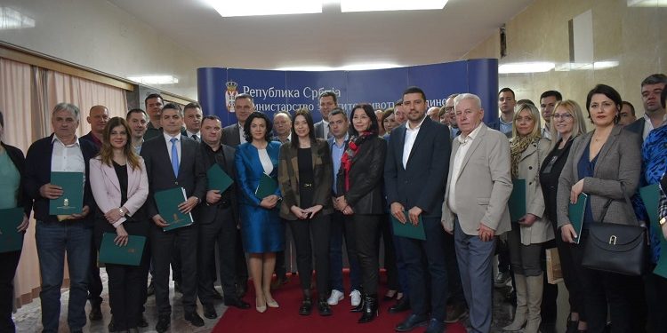 Grad Kragujevac sa Ministarstvom zaštite životne sredine potpisao ugovore za realizaciju dva projekta