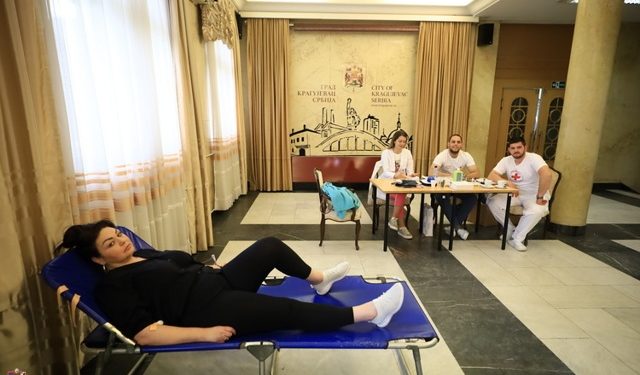 Tradicionalna akcija dobrovoljnog davalaštva krvi u Gradskoj upravi