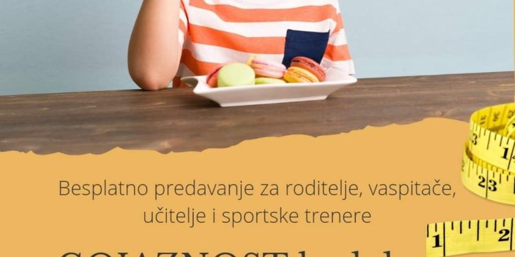 Tribina “Gojaznost kod dece mlađeg uzrasta”