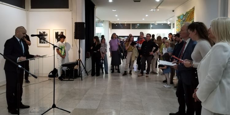 Izložbom „Umetnost sadaˮ Ingloštat i Kragujevac obeležili 20 godina prijateljstva