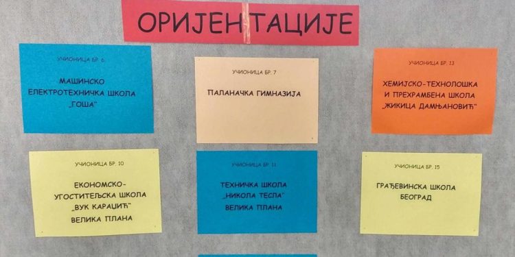 Smederevska Palanka: Sajam profesionalne orijentacije u OŠ „Heroj Ivan Muker”