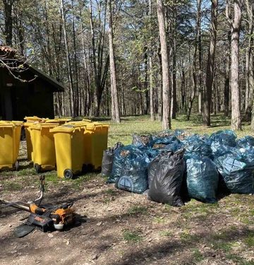 Udruženje stručnjaka za podršku deci i mladima “Logos T” organizovalo akciju uređenja površina na Oplencu