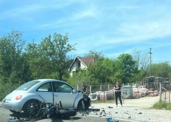 Topola: Motociklista stradao u sudaru sa automobilom