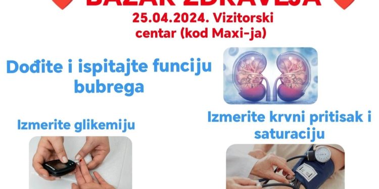 Topola: Bazar zdravlja 25.aprila u Vizitorskom centru