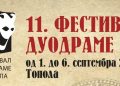 Od 1. do 6. septembra održaće se 11. festival duodrame u Topoli