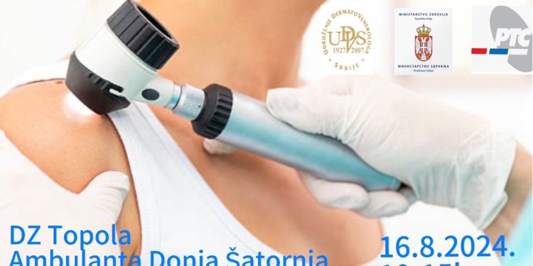 Topola: Besplatni dermoskopski pregledi kože