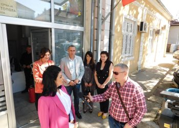 Milena Popović državna sekretarka u Ministarstvu turizma i omladine u poseti opštini Topola (FOTO & VIDEO)