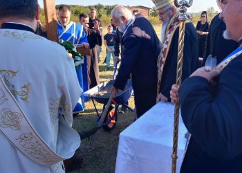 Topola: Počela izgradnja crkve u Krćevcu
