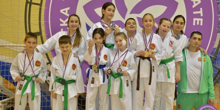 Šumadija karate dođo 4. Na Kupu Srbije STKF