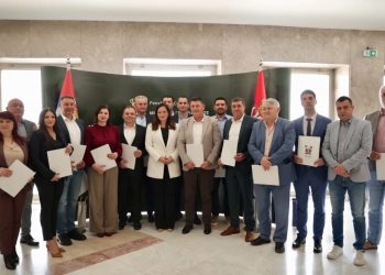 Ministarstvo zaštite životne sredine dodelilo Ugovor o sufinansiranju realizacije projekta izgradnje sistema upravljanja otpadom u 2026. za opštinu Topola.