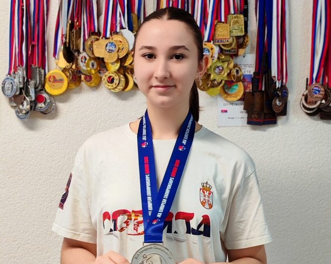Olivera Petković donela srebro Srbiji na JKA prvenstvu Evrope u Norveškoj